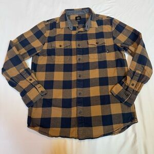 Vans Hootie & The Blowfish Buffalo Plaid Flannel Shirt M